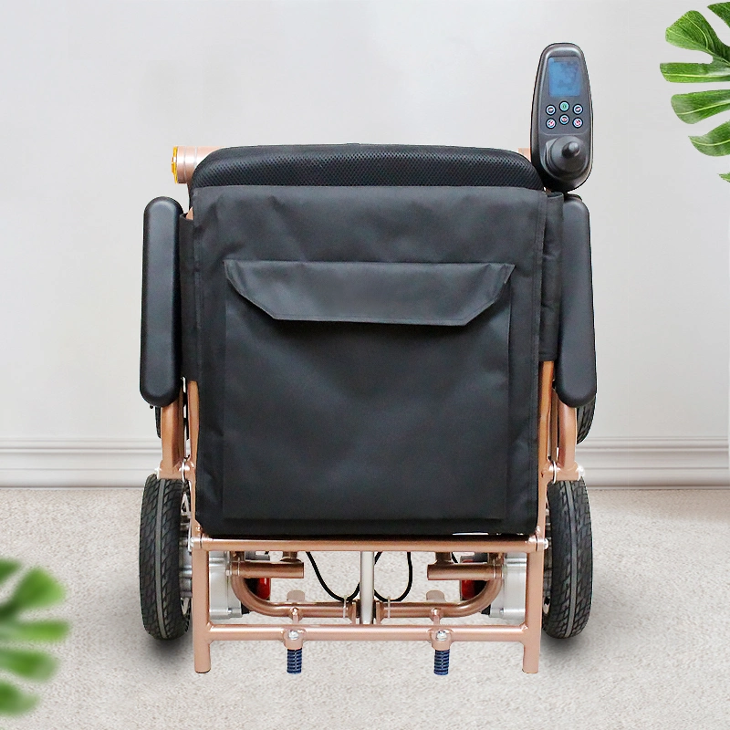 Hq123L Electric Power Wheelchair with Electromechanical Folding for Disable Ues