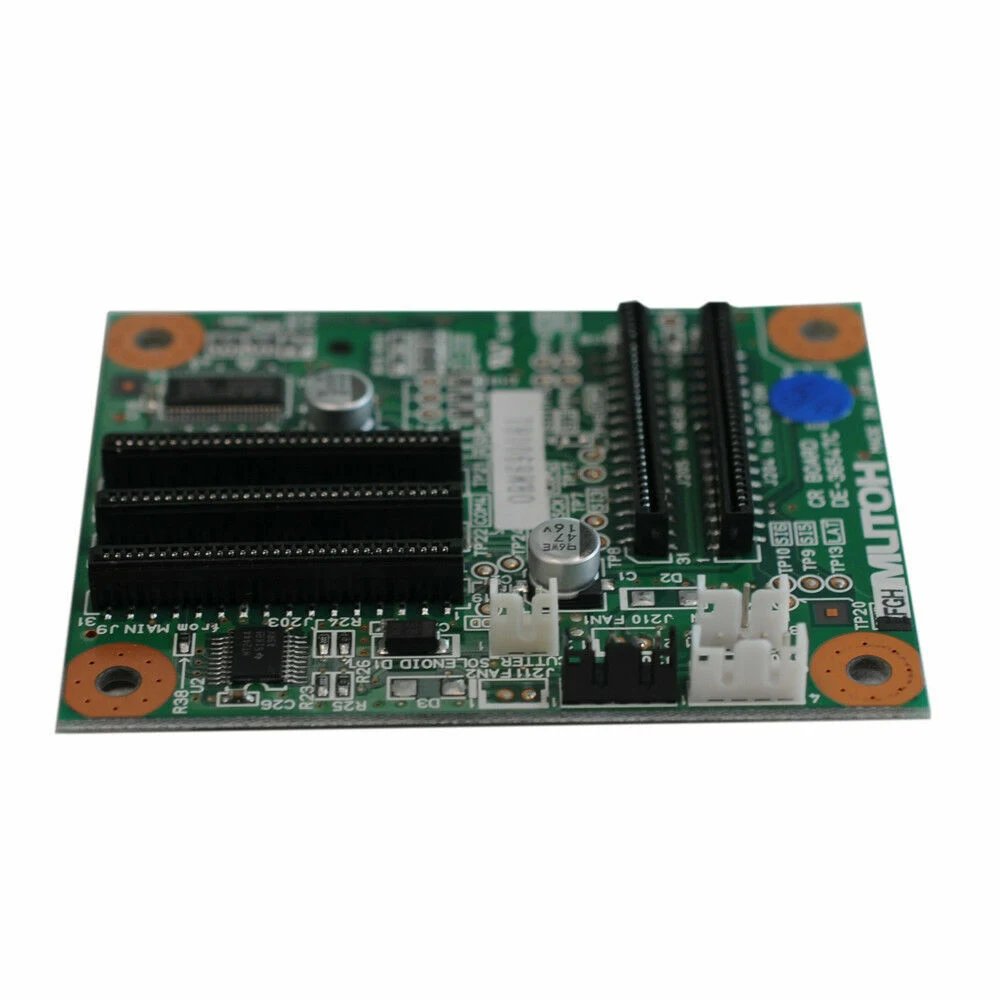 Mutoh original Carro 1604 Board DX5 Cr Board del cabezal de impresión para la Valuejet Vj-1604 1604wx 1624 Rj-900c / RJ-900X / RJ-901c dx5 Mutoh Df-48976 de la junta de la cabeza de la Junta Cr