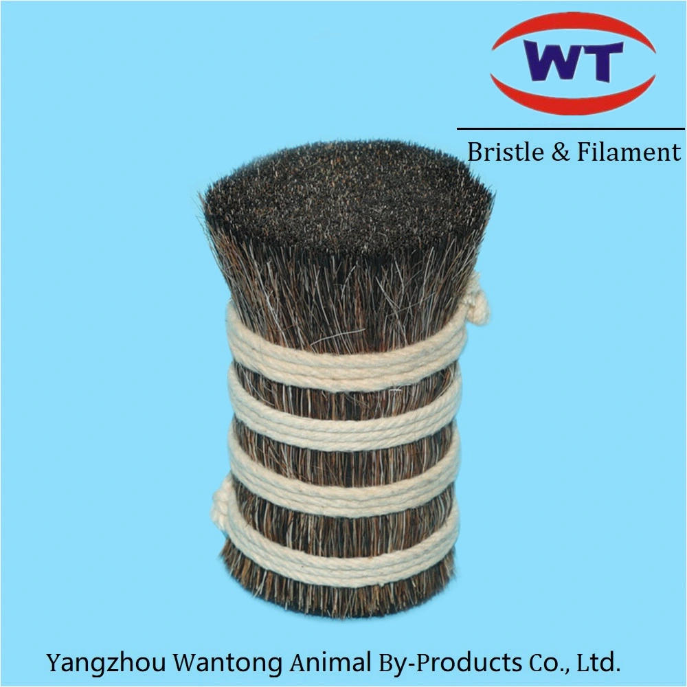 Straight Horse Tail Hair for Brushes Natural Color