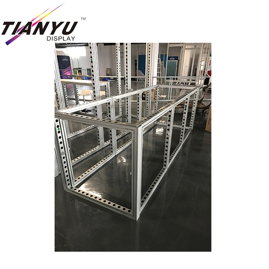 Aluminum Alloy Frame with Textile Graphics Exhibition Stand