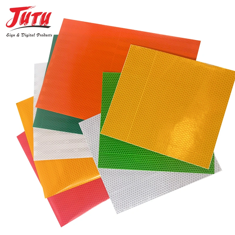 Jutu China Manufacture High Intensity Reflective Material for Warning and Advertising