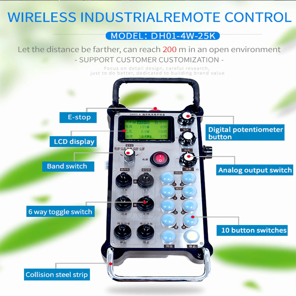 Telecrane F24 8D utiliza la grúa Eléctrica Industrial Radio Control Remoto