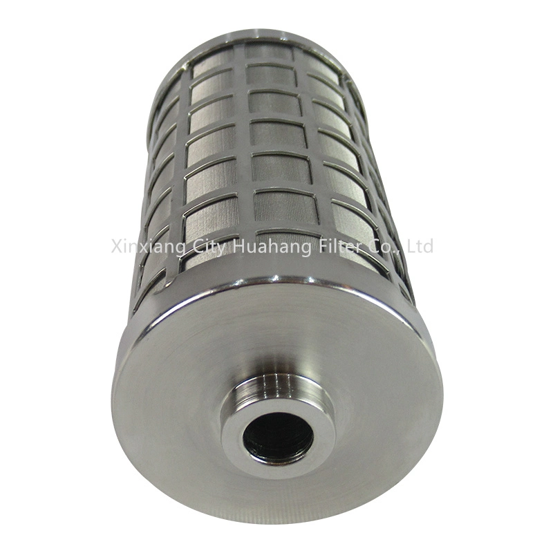 huahang supply customization 50x100  stainless steel wire mesh stainless steel filter cartridge