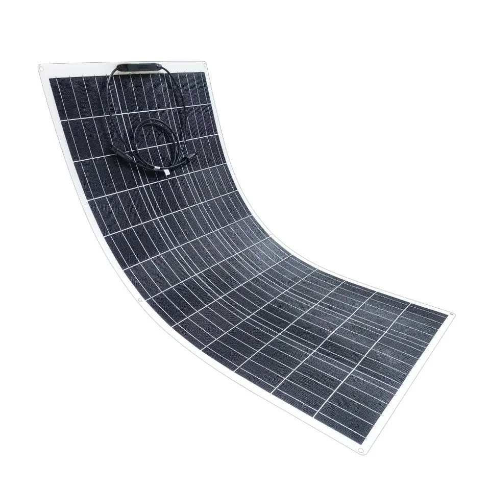 100W Flexible Monocrystalline Solar Panel Kit with 8.33A MPPT Charge Controller for RV/Boat/Trailer Camper/Marine Solar System Battery