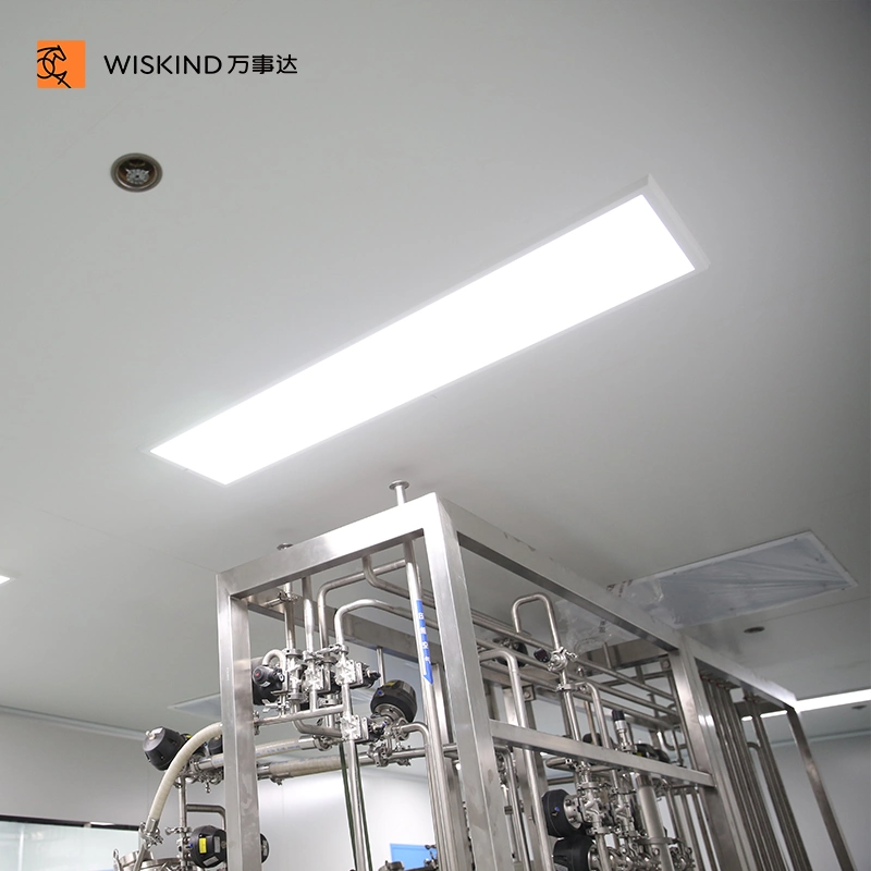 Magnetic Installation Low-Energy LED Cleanroom Ceiling Light Panels Iamp for High-Performance Clean Room