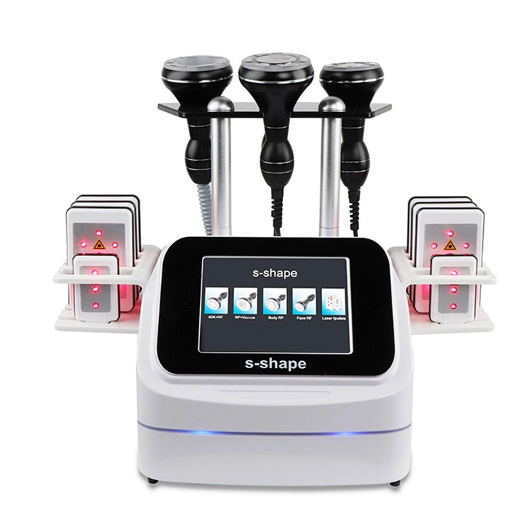 Ofan Portable Multifonction RF with Liposuction Ultrasound Lipo Cavitation Laser Slimming Machine for Belly Fat Removal