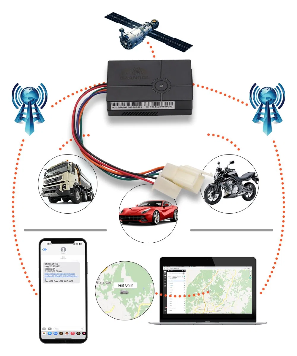 Mini 4G GPS Tracker Motorcycle Bike GPS Tracking System Tk401A Anti Jammer Mobile IMEI Tracking Software