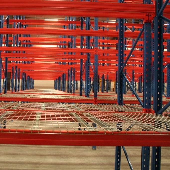 2000kgs Storage Shelves Steel Box Beam Warehouse Pallet Racking