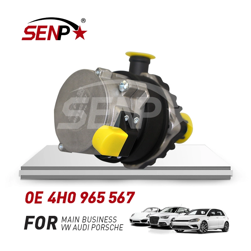 Système de refroidissement Senp Auto de la pompe d'eau auxiliaire 4H0 965 567 a 4h0965567A 4H0 965 567 4H0965567 pour Audi A6 A7 A8 Q7 2.0L 3.0L