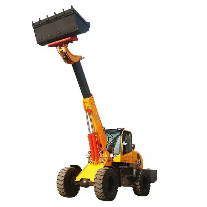 Agricultural 1500kg 2500kg 3000kg 3500kg Lifting Height 7m 9m 11m Telescopic Loader CE Approved Hydraulic Cylinder Telescopic Front End Wheel Loader Hoflader