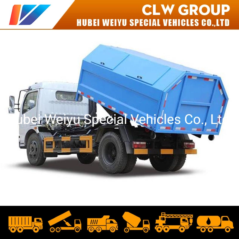 8tons Dongfeng Hook Lift Arm Garbage Truck Large Roll off Container Garbage Truck for Sale