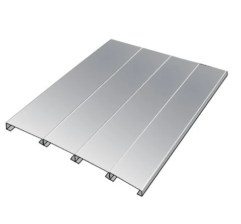 Nuevo producto Custom aluminio Waterproof Decking Outdoor Board