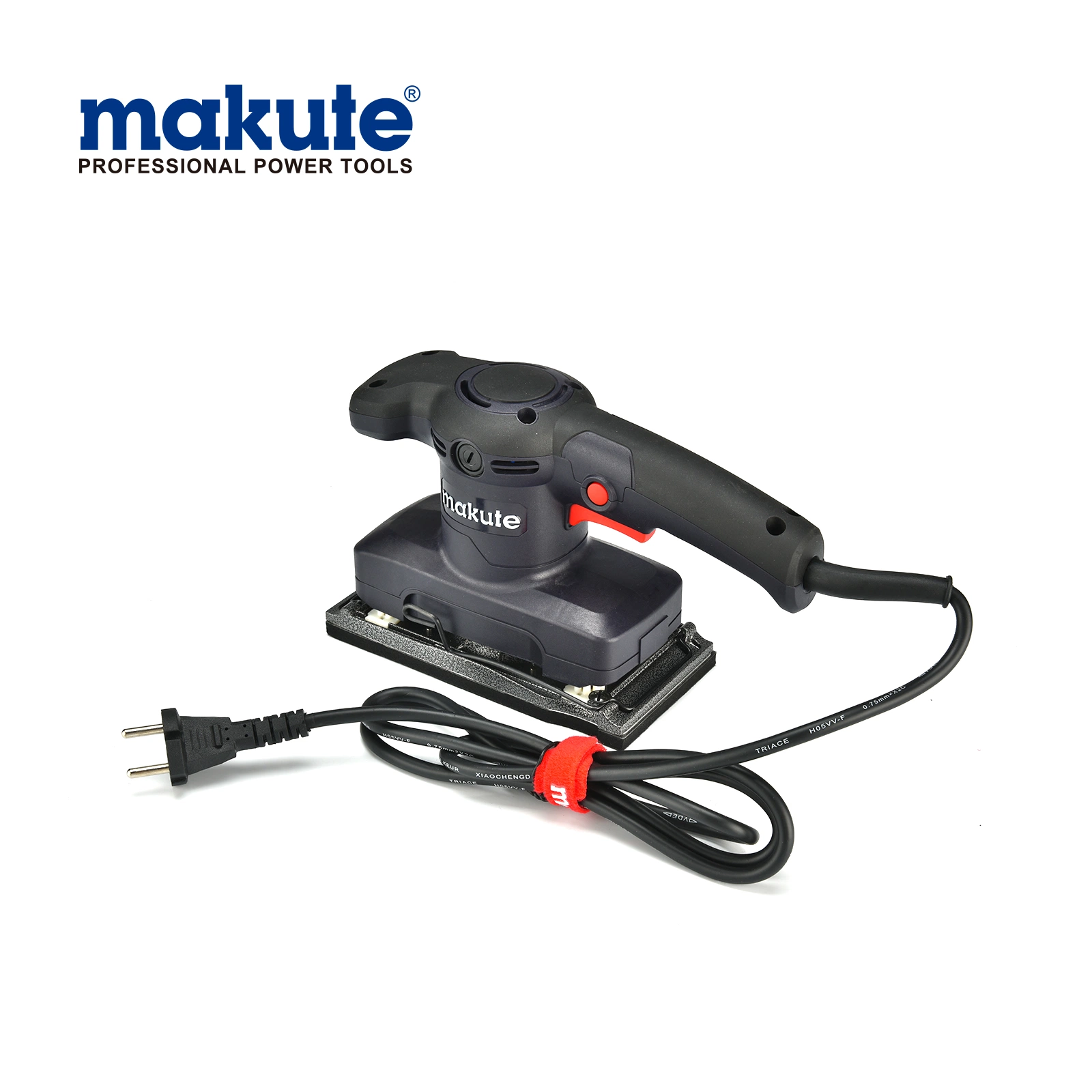 Makute 480W Orbital lijadora eléctrica de aire con el tamaño de la almohadilla de 93*185mm