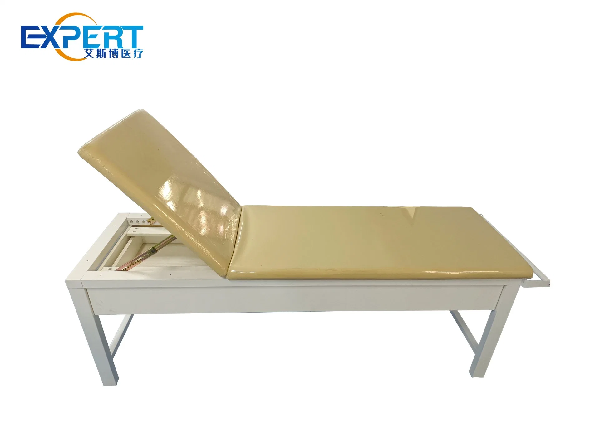 Exp-A38 Hospital Stainless Steel Portable Exam Couch Medical Massage Bed