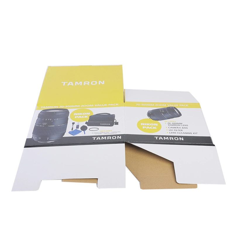 Full Printing Paper Packaging Box for Camera