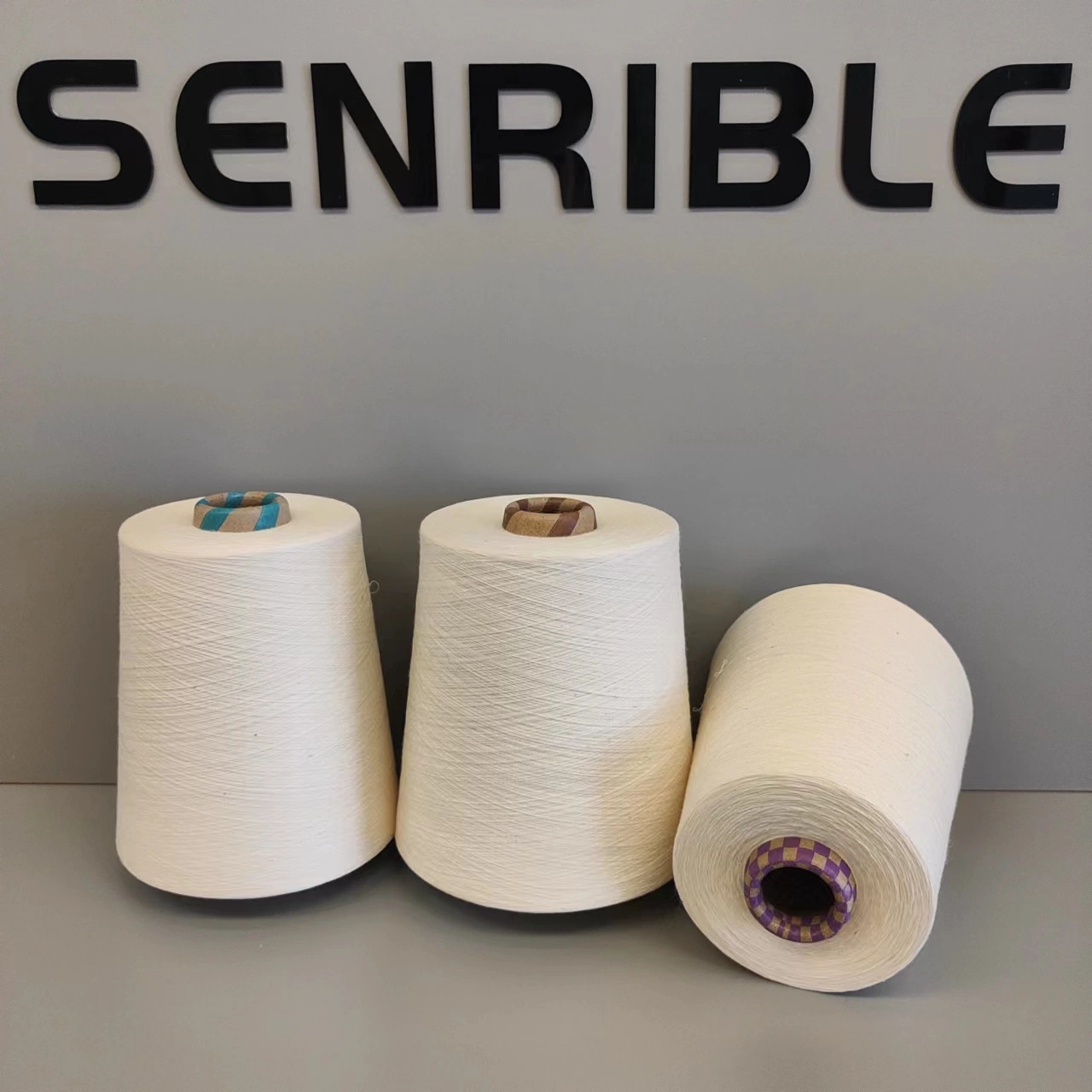 High-Elastic Pure Ring Spun Combed Cotton Yarn 26s32s40s50s/1