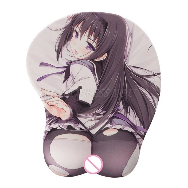 Adulto grande Personalizado Boob Anime 3D Overwatch Tapete de rato de silicone de gel de mama Sexy Girl Gaming Inserir Fotografia Mouse pad de repouso de Pulso