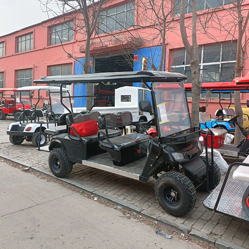 Golf Cart 2 4 6 8 Seats Wholesale/Supplier Electric Sightseeing Bus Golf Buggy Sightseeing Vehicle Electric Utility Golf Car Factory Yisen Auto