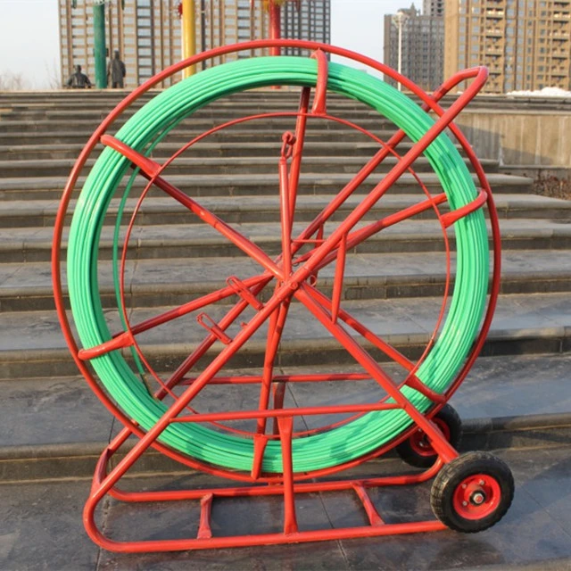 11mm 300m Cable Puller Fiberglass Duct Rodder Cable Pulling Equipment