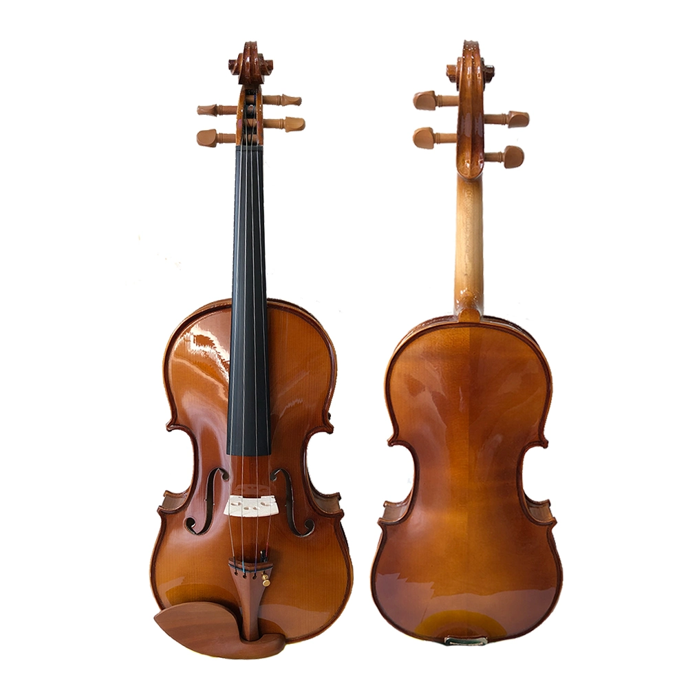 China Factory Boxwood Accessories Beginer Solid Student Violin