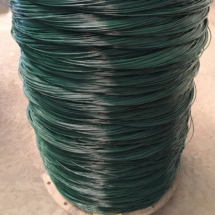 Cheap Price Wholesale/Supplier High quality/High cost performance  3mm Diameter PVC Coated Galvanized Binding Steel Iron Wire