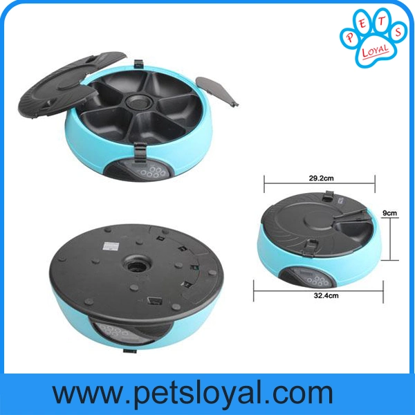 Manufacturer OEM Pet Supply 6 Meals Automatic Pet Dog Feeder