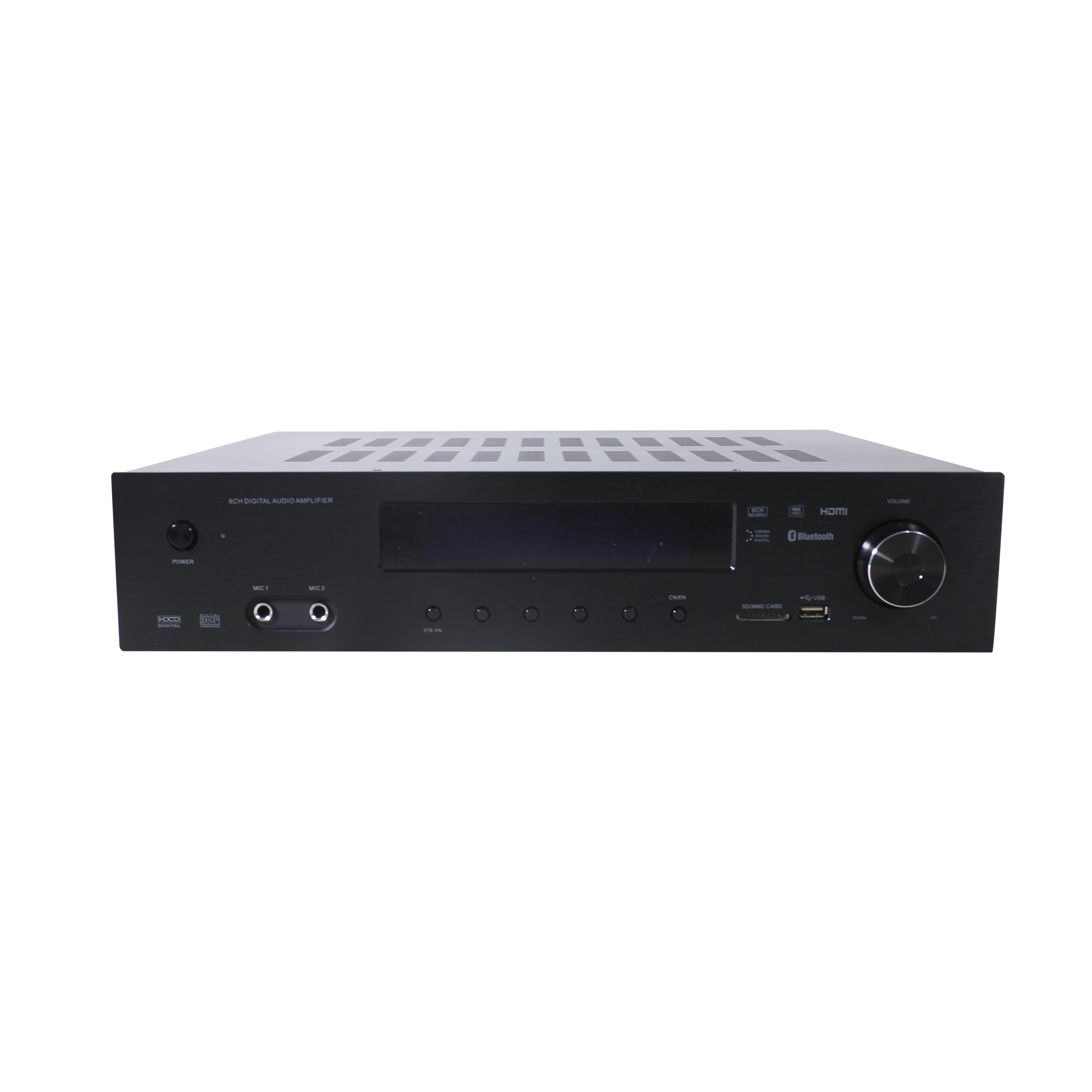 Sistema de cine en casa 5.1 Amplificador de potencia de Bluetooth Wireless Karaoke Amplificador Digital LT-9000