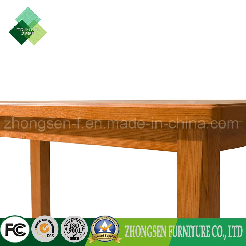 Cheap Price Solid Wood Furniture Rectangle Dining Table Sales Online