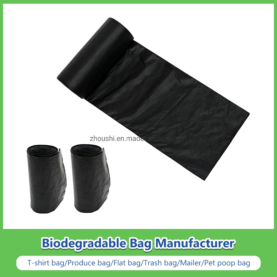 PLA+Pbat/Pbat+Corn Starch Biodegradable Bags, Compostable Bags, Garbage Bags for Hospital