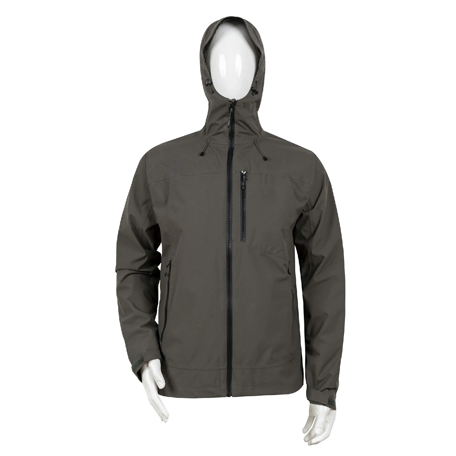 Nueva moda hombres Windproof impermeable transpirable lluvia chaqueta Softshell