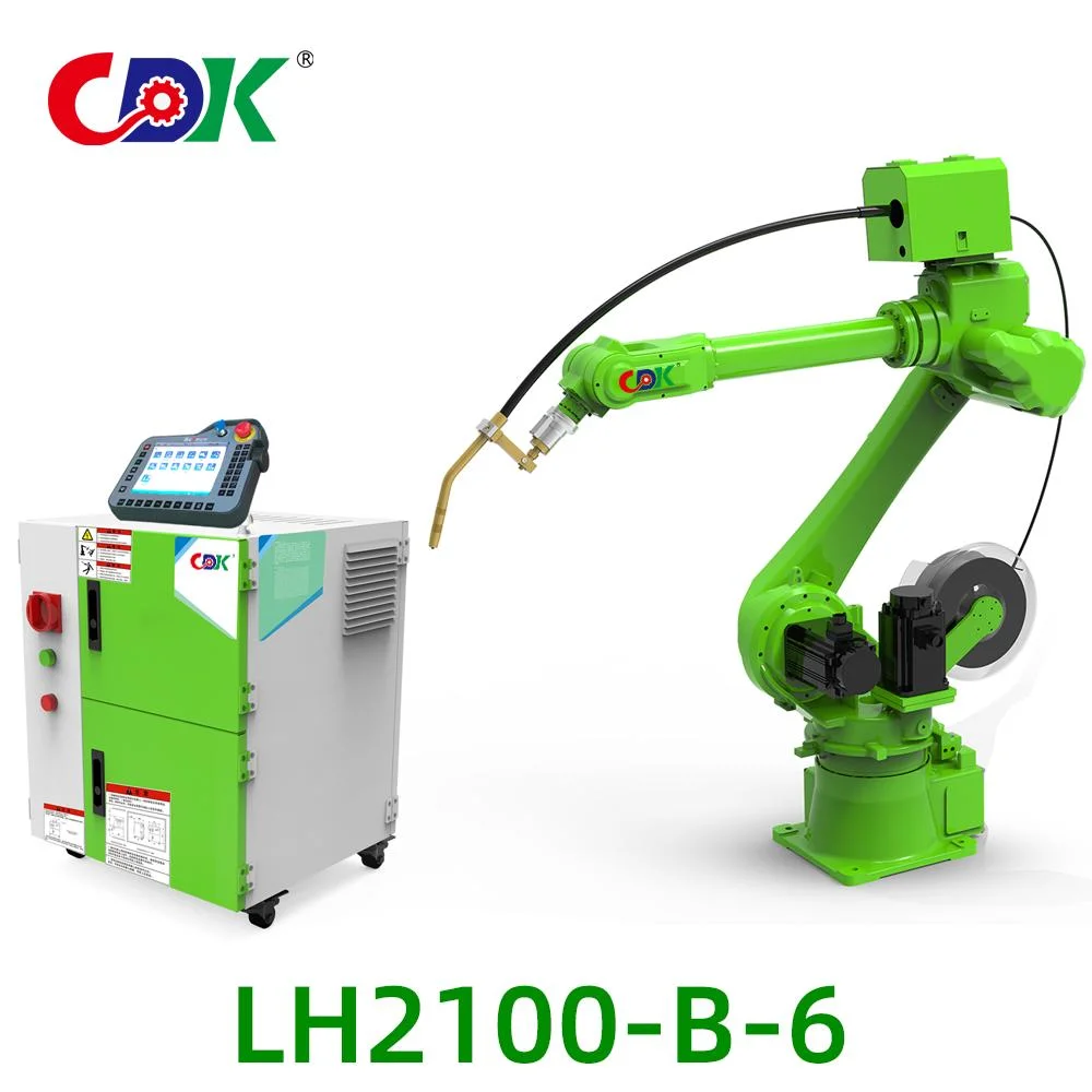 Venta caliente robustez el seguimiento láser Arc Lhz1500-B-6 del robot de soldadura de las soluciones de automatización de metal