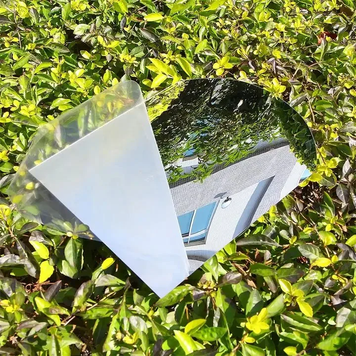 مرآة بلاستيكية زخرفية أكريليك ذات اتجاهين عالية الشفافية