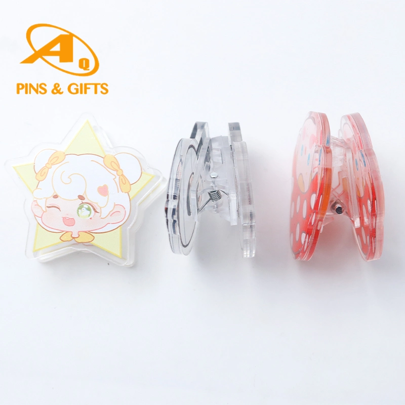 High quality/High cost performance  School Office Educational Soft PVC Cartoon Custom Souvenir Plastic Paper Clip