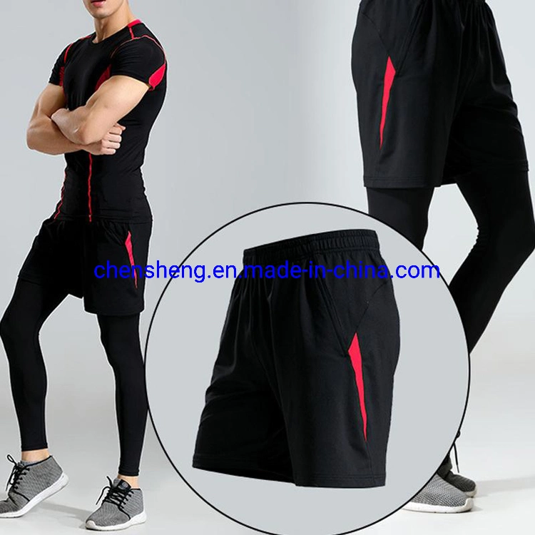 High Quality Running Shorts Men Gym Pants Active Football Training Sports Short for Fitness Support OEM Wholesale