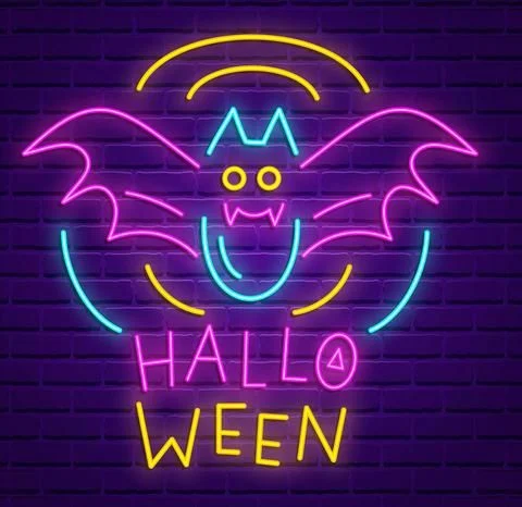 Individuelle Flex LED Neon Motiv Lichter für Halloween Dekor