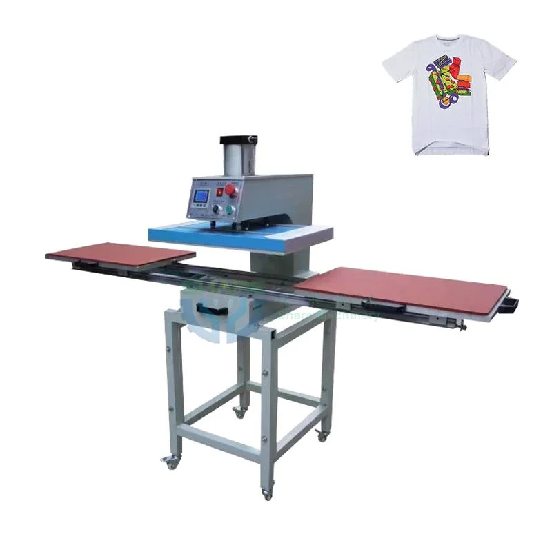 Máquina de impressão de t-shirt Heat Press Máquina de impressão pneumática de calor