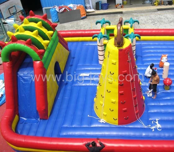 Large Inflatable Slide Playground Slide Bouncer Game (BJ-S07)