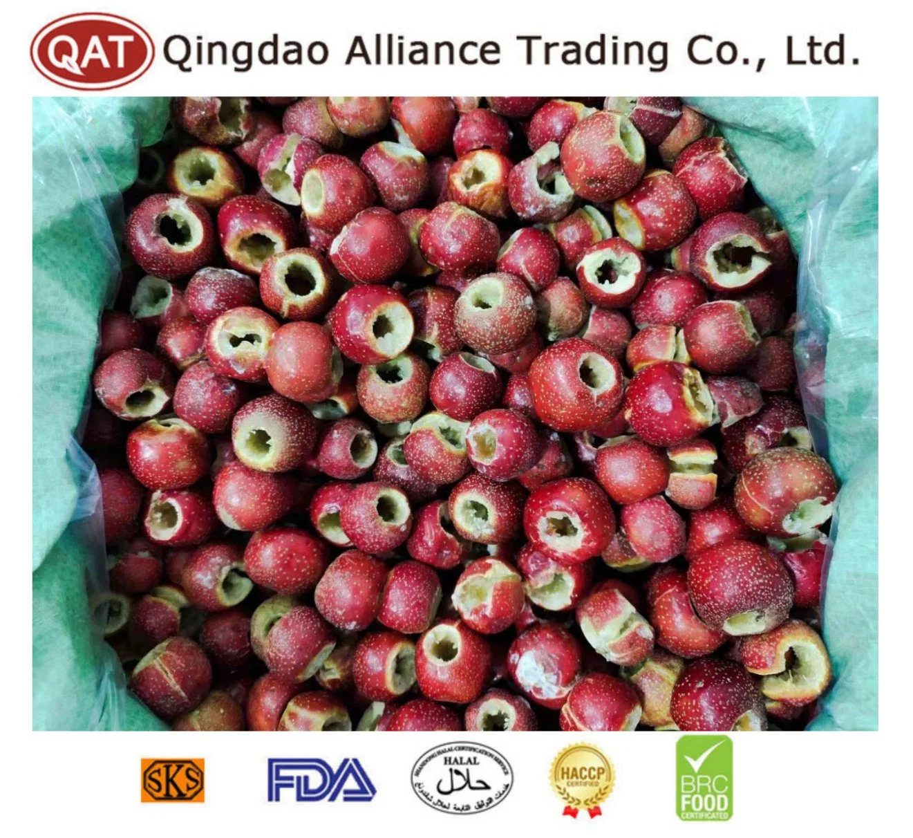 New Crop IQF Fruits Frozen Hawthorn for Exporting with Retail Bulk Price