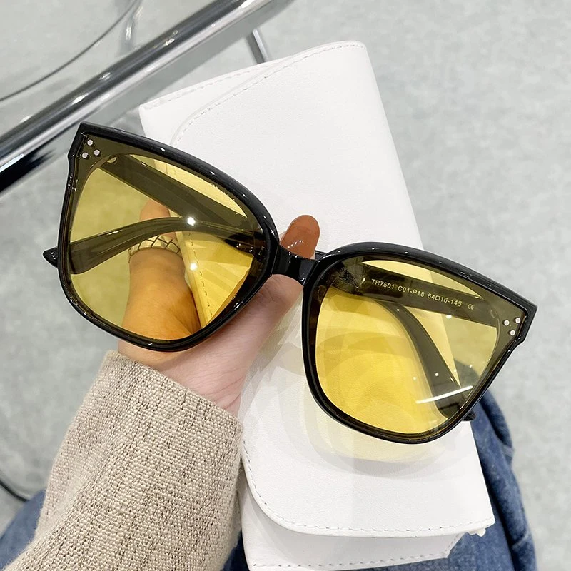 Plastic CE Sports Stylish Eyewear Lentes Sol Okeys Wholesale/Supplier Flip Copies Best Optical Frame Glasses Frames Trendy Sunglasses for Men Black Gold Sunglass