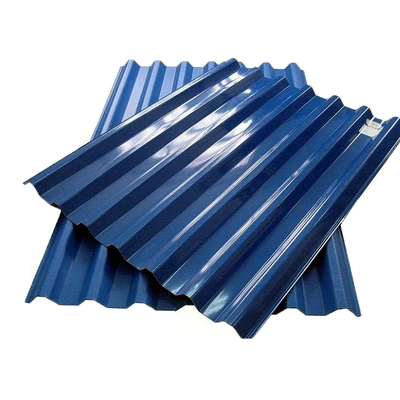 0.35mm 0.45mm Colour Coated Roofing Sheet Corrugated Galvanized Steel Color Roof