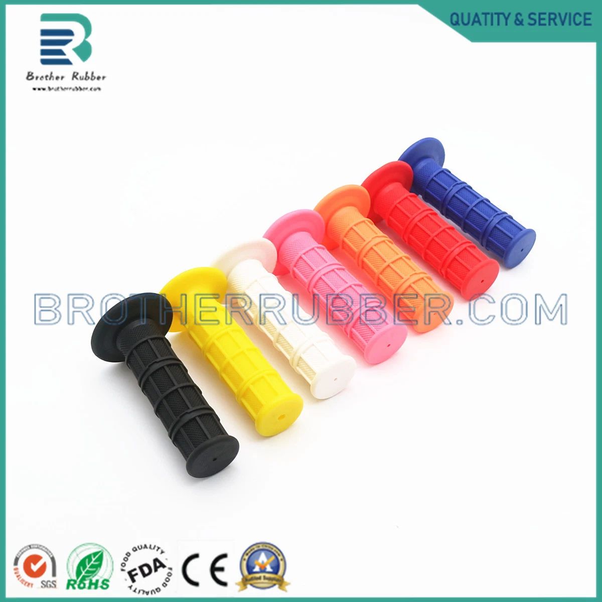 OEM ODM Temperature Silicone Rubber Hand Grip Rubber Handle for Cookware Parts