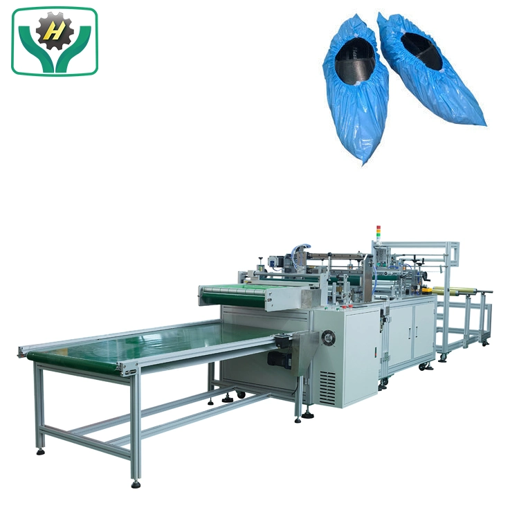 Medical Staff Isolation Shoe Covers Laminated Nonslip PP Disposable Nonwoven Waterproof Medical Shoe Covers Making Machine