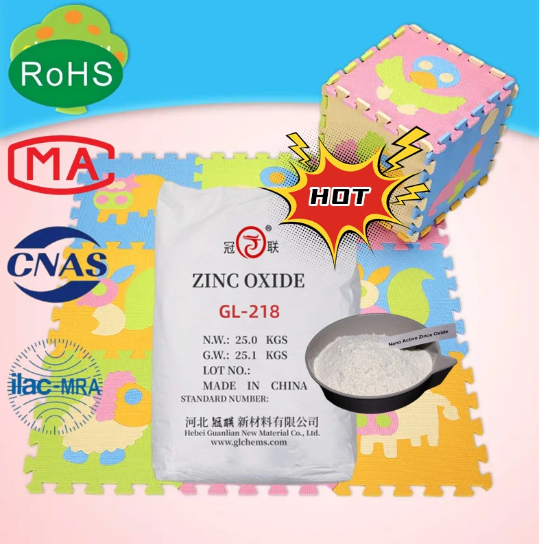 Nano Active Supreme Quality of Zinc Oxide ZnO with Cheap Price for Rubber Mat