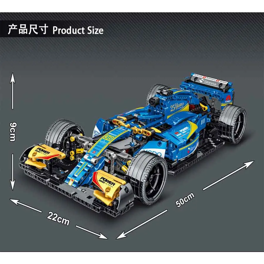 Juguete Educación Puzzle bloques de construcción Regalo Carreras Modelo de coches Deportes Juguete de coche