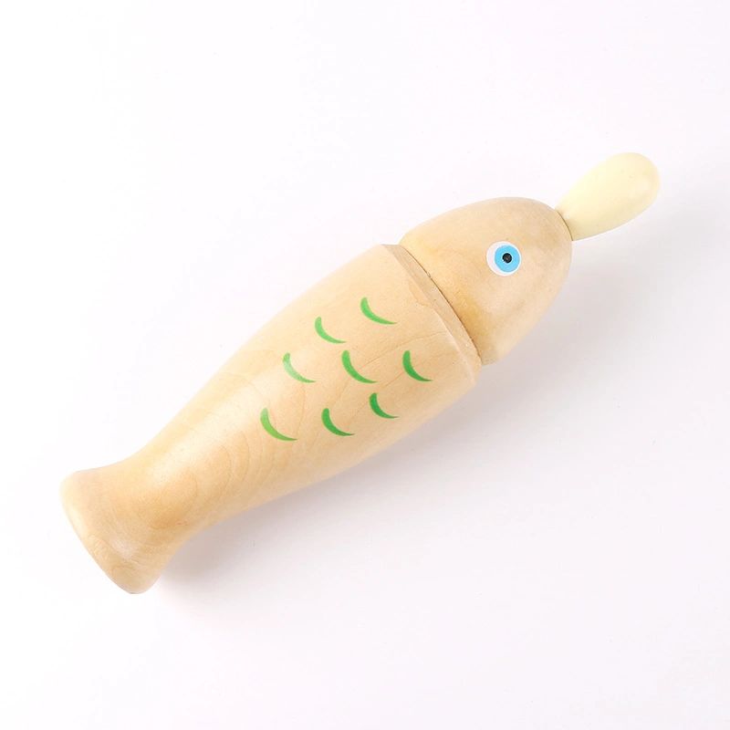 Wooden Fish, Wooden Children&prime; S Percussion Instrument