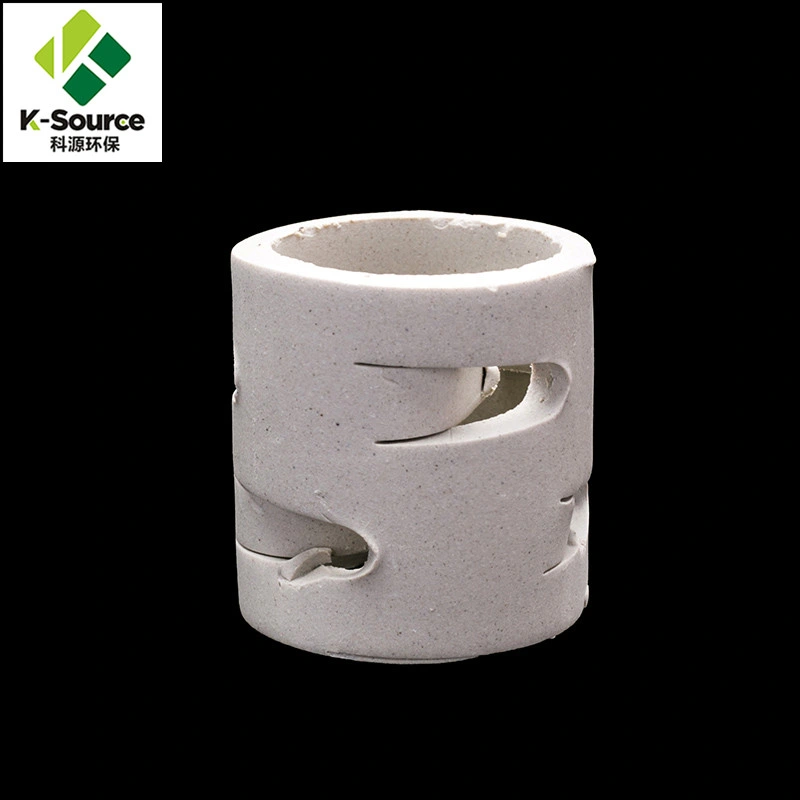 High Mass Transfer Packing Ceramic Pall Ring