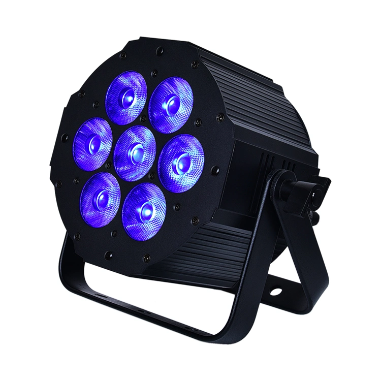 Aluminum Professional High Power 20W*7PCS LED Flat PAR Stage Lighting