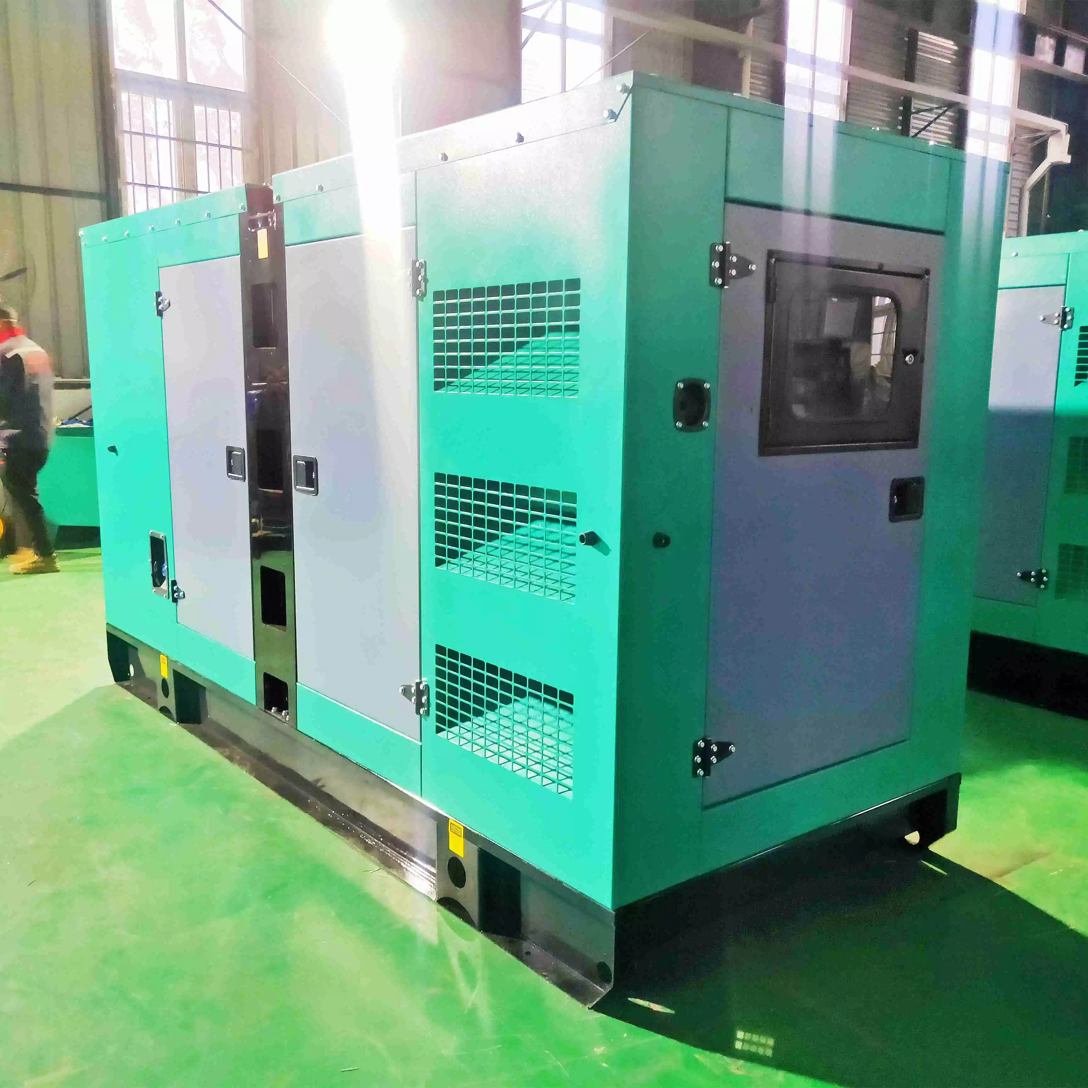 50kVA to 1815kVA Water Cooling Silent/Soundproof Diesel Power Generator Electric Generators for Perkins Lovol Deutz FAW Engine for Commercial Use