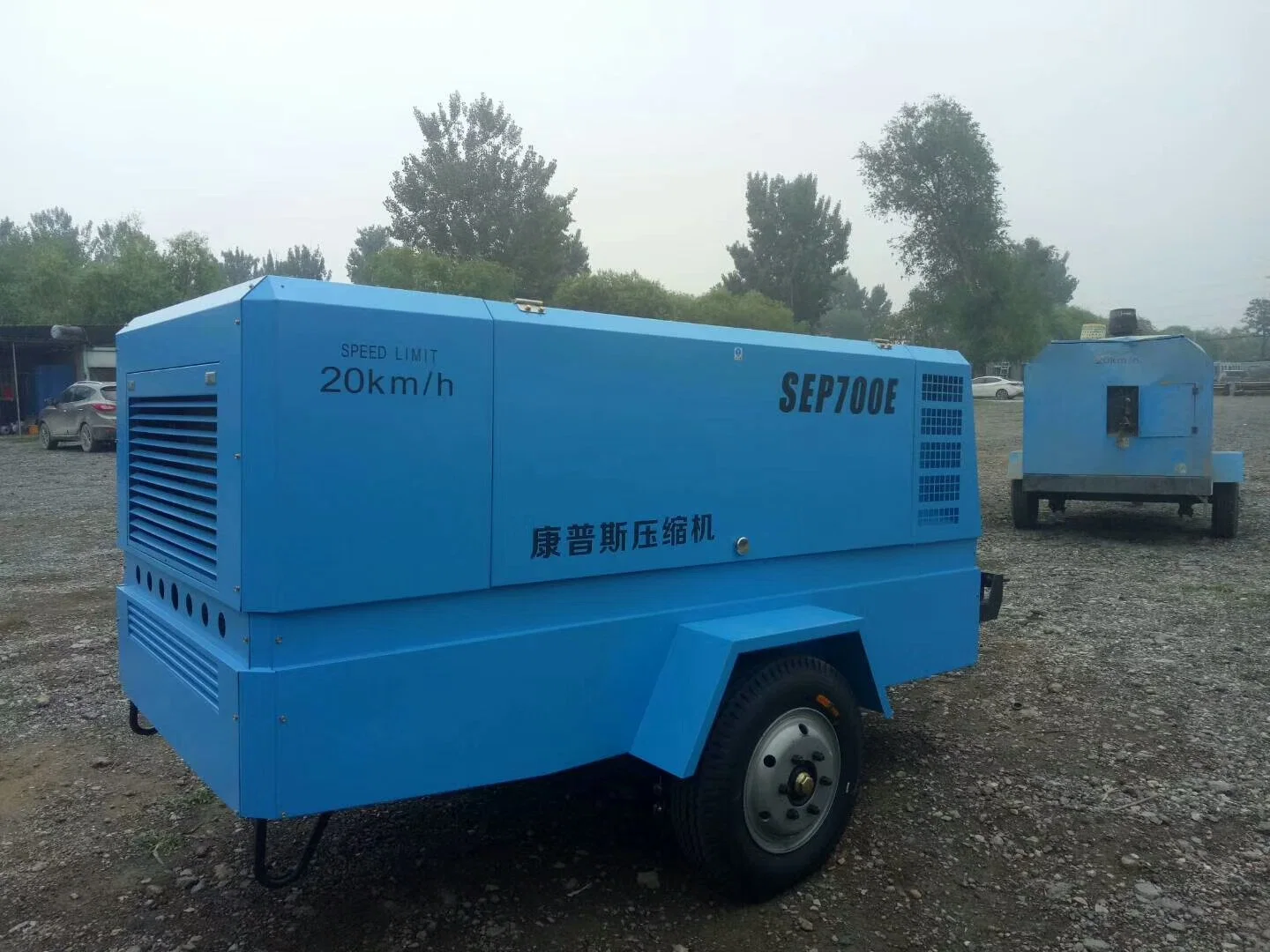 Motor driven work in the field, Portable Screw Air Compressor SEP850G