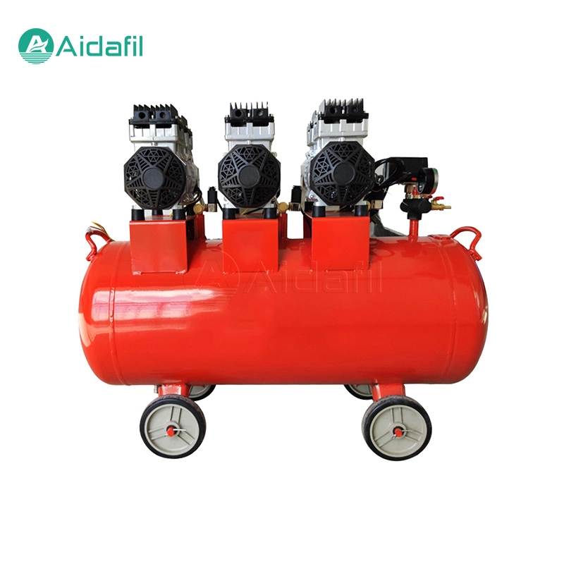 High Energy Efficiency Electric Silent 7.5kw-75kw Screw Compressor 8bar-13bar with CE Oil Free Air Compressor